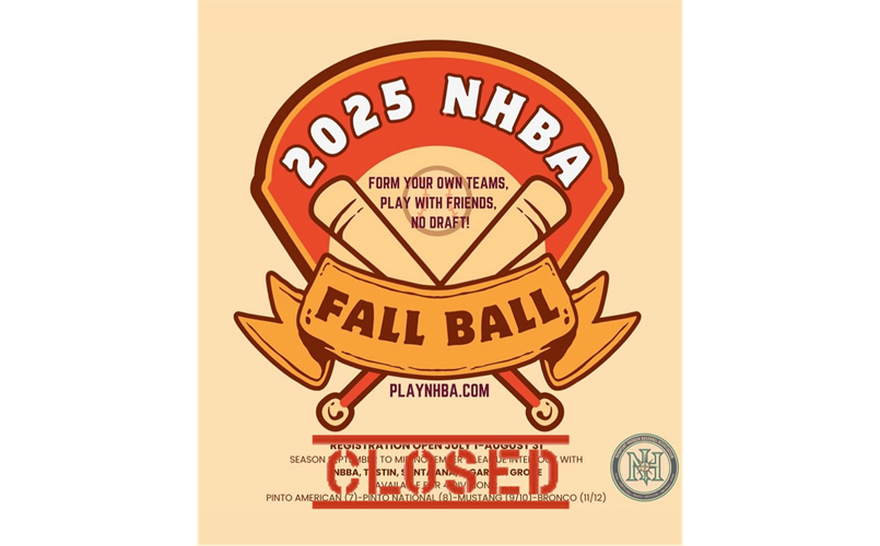 Fall Ball Registration - CLOSED